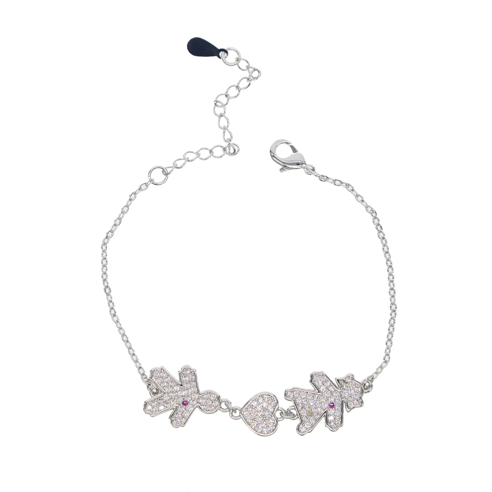 Новое поступление модные ювелирные изделия микро ПАВЕ красочный cz милые для