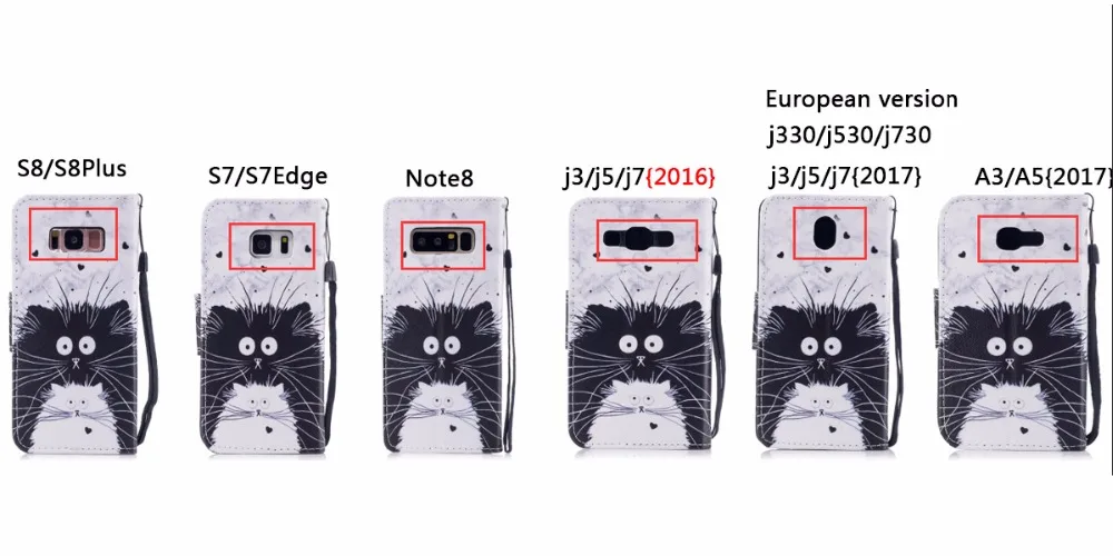 Coatuncle Флип кожаный чехол для samsung Galaxy Note 8 S8 плюс S7 край A3 A5 J3 J5 J7 Чехол кошелек-подставка чехол для телефона