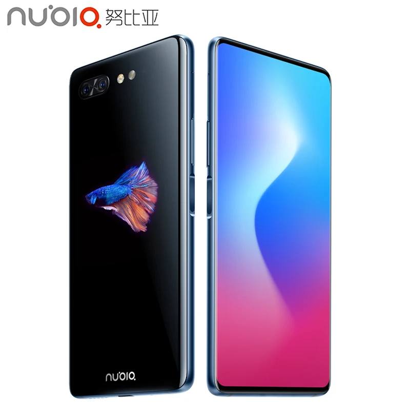 Nubia X мобильный телефон 6 26 дюймов ГБ/8 ГБ ОЗУ 64 Гб/128 Гб ПЗУ Восьмиядерный Snapdragon 845