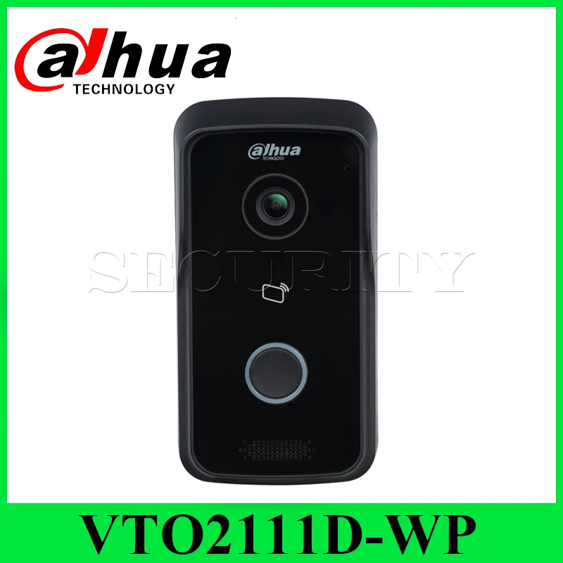 Сетевой видеорегистратор Dahua оригинальный VTO2111D-WP с логотипом 1MP Wi-Fi видеодомофон