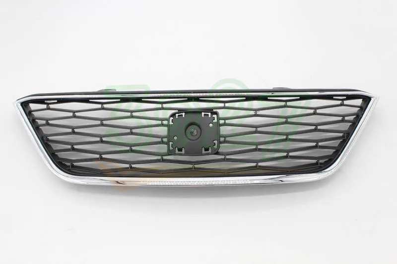 Авто Стайлинг Хромированный ABS Пластик Передний Бампер Центр Охлаждения Решетка