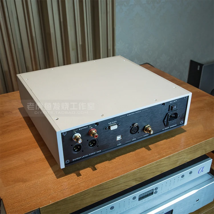 Hi-End HiFi Интегрированный усилитель R2R DAC аудио декодер предусилитель Amanero USB DSD