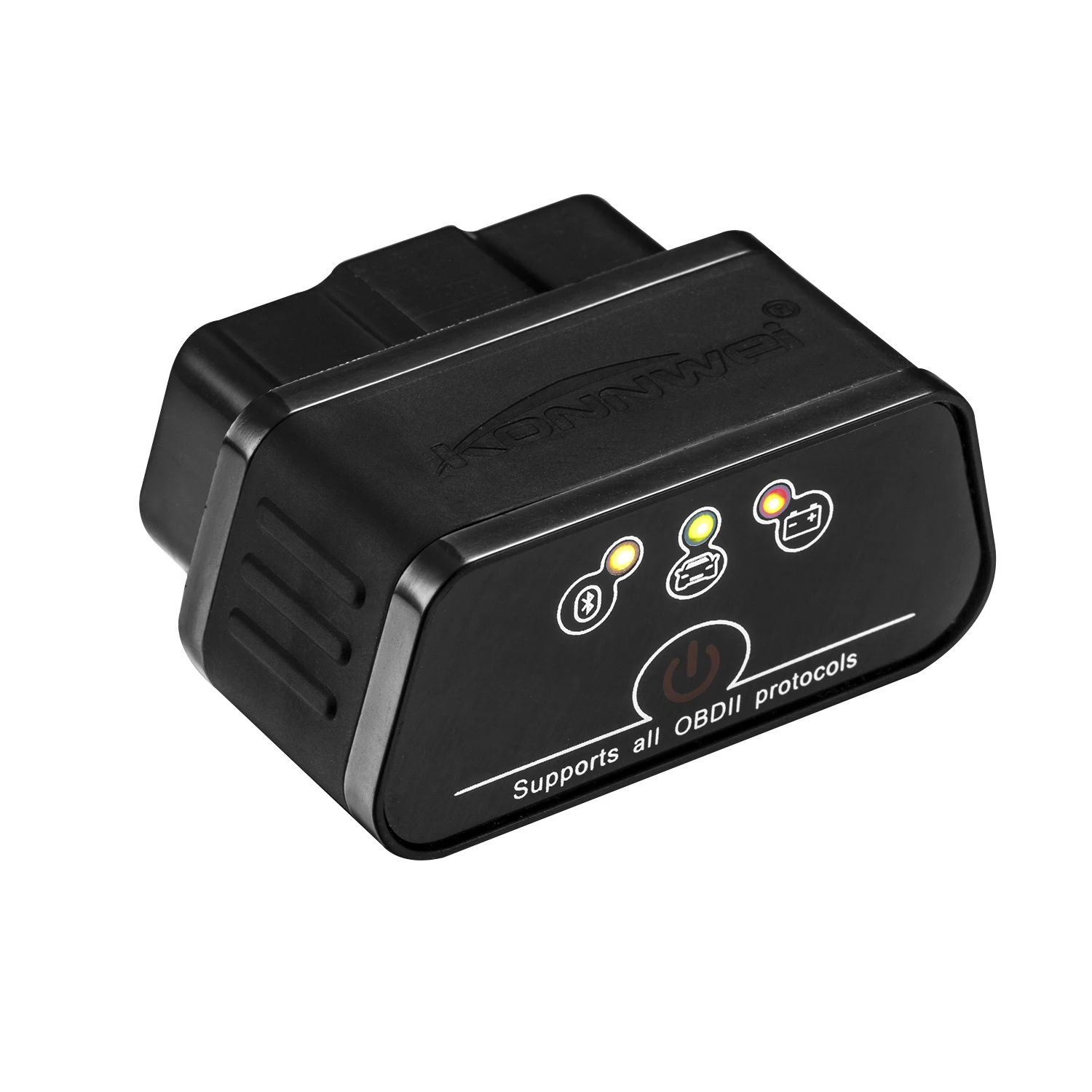 black KW903 Мини ELM327 3,0 Bluetooth OBD2 код сканер диагностический инструмент s OBD2 код считыватель двигателя код ошибки Авто диагностический инструмент - Цвет: black