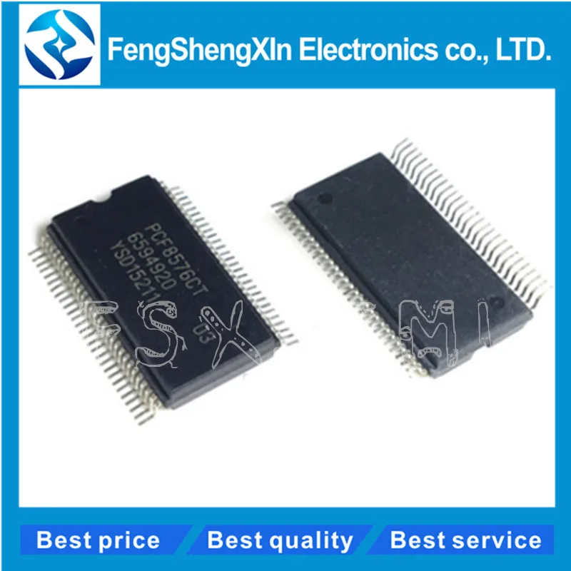 10 шт./лот PCF8576 PCF8576T PCF8576CT SSOP-56 Универсальный ЖК-драйвер для низких мультиплексных