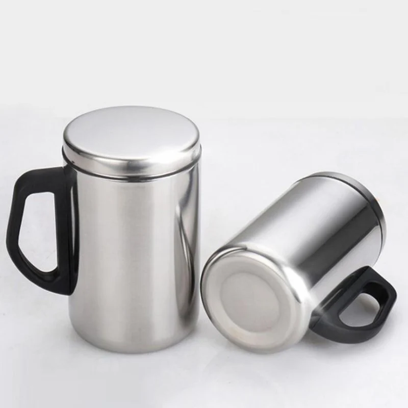 BAISPO кофейные кружки из нержавеющей стали анти осенняя кружка с медведем