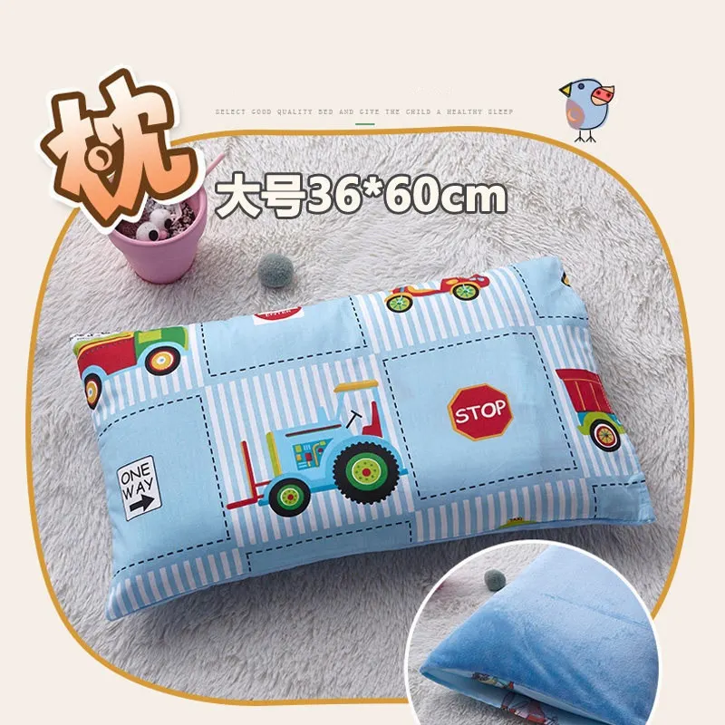 car36x60cm Прямоугольная детская подушка, милая детская подушка для головы, Студенческая Подушка для сна, не скатывается, формирующая подушка для младенцев, поддержка для сна - Цвет: car36x60cm