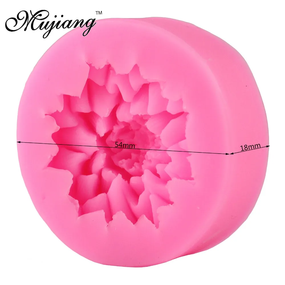 Силиконовые формы для мастики Mujiang цветок маргаритки украшение торта форма