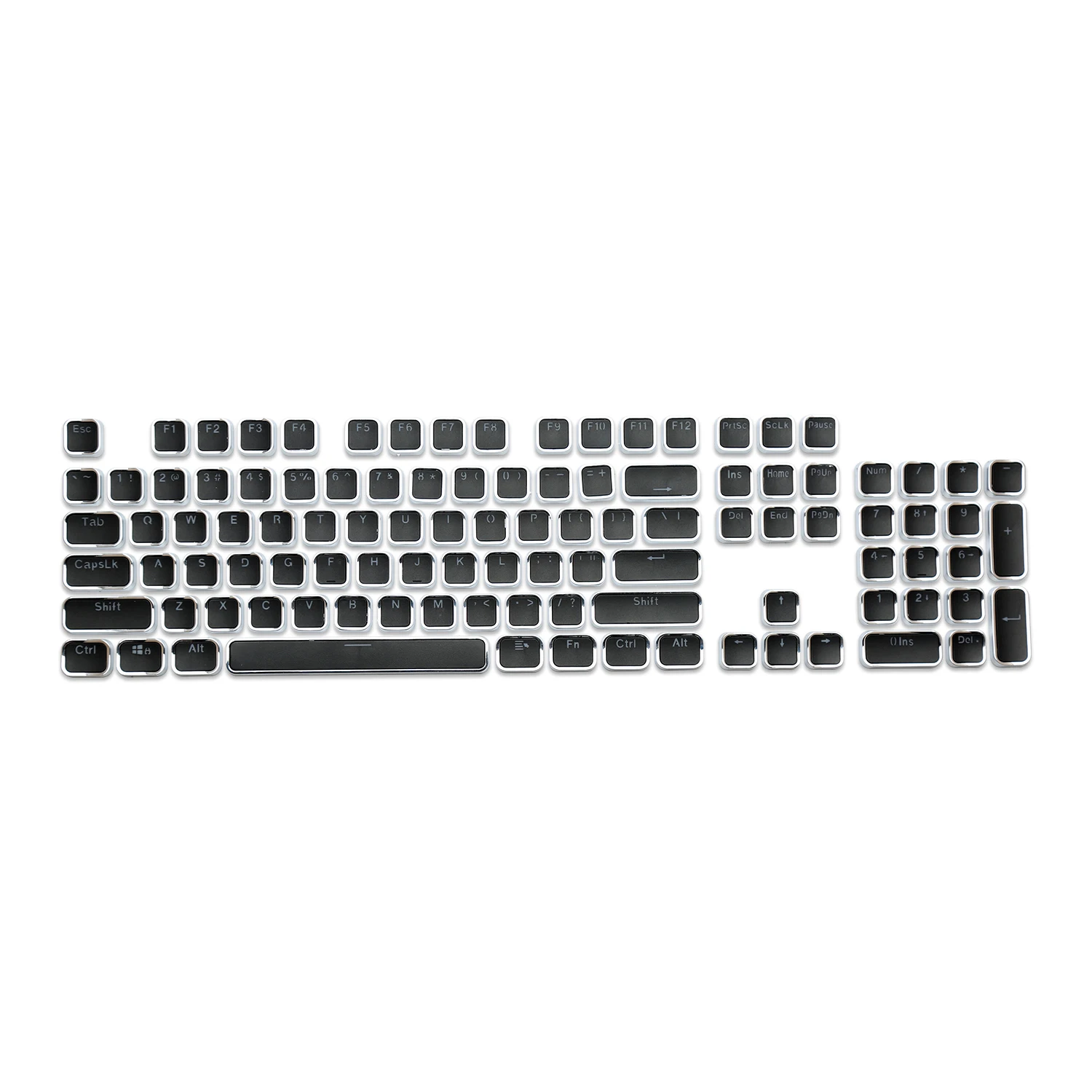 Стимпанк пишущая машинка ключ крышка s для Cherry MX Outemu механическая клавиатура двойная съемка 104 клавиши Металл ощущение PBT ключ крышка