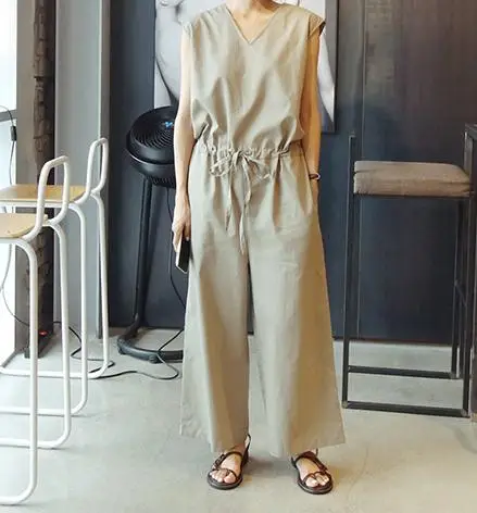 Комбинезоны YLO из хлопка и льна|Женские комбинезоны| |