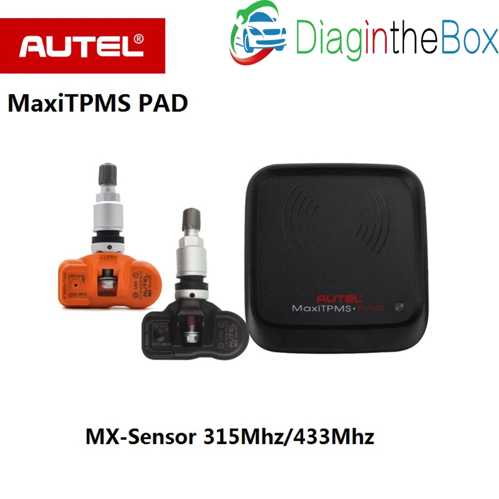 Autel MaxiTPMS PAD датчик программирования давления в шинах mx-сенсор 433 МГц 315 MX сенсор