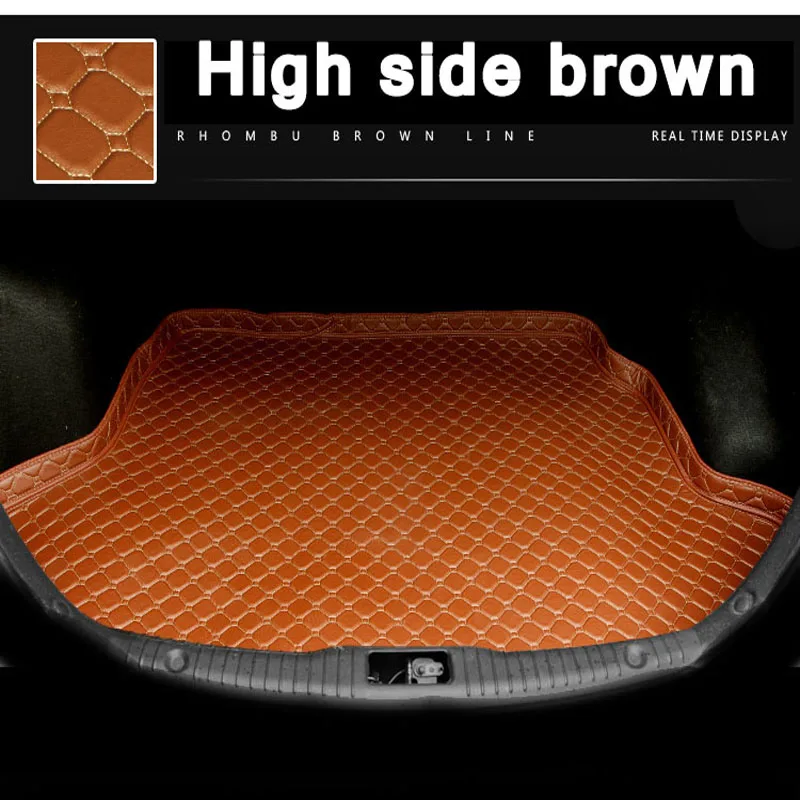 

ZHAOYANHUA Custom fit Heightened side car Trunk mats for Chevrolet Cruze Captiva Camaro AVEO TRAX Epica Cavalier Spark LOVA Mal