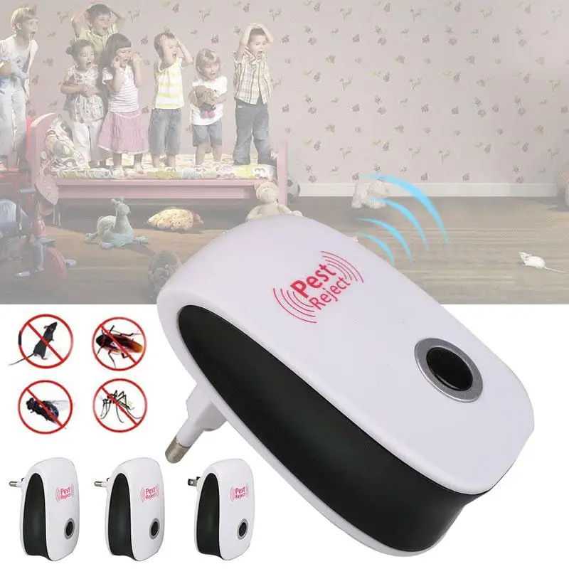 2017 Многофункциональный Отпугиватель Моль ультразвуковой анти комаров