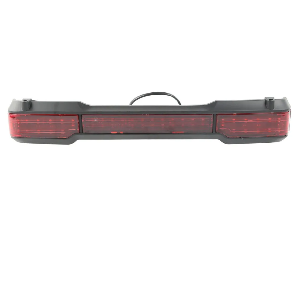 Красный светодиодный задний фонарь для мотоцикла обмотка багажника Harley Touring Street