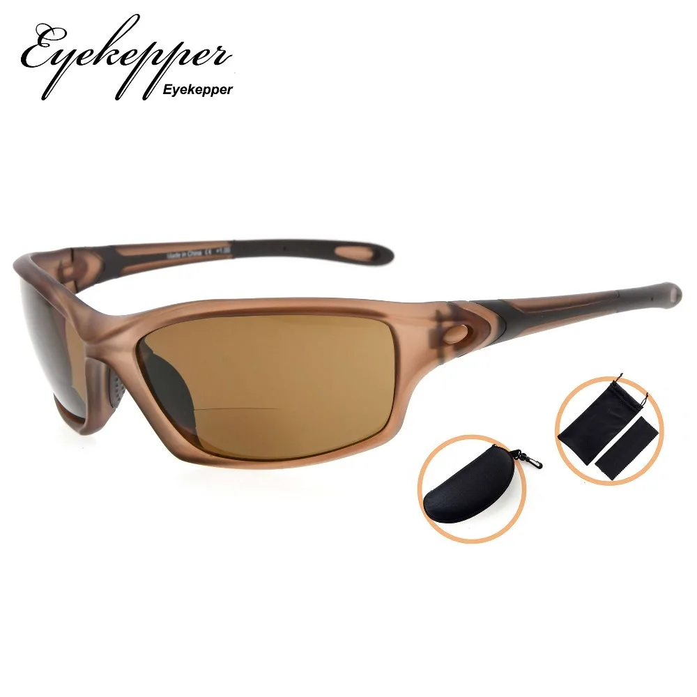 SG903 Eyekepper TR90 рамка бифокальные спортивные солнцезащитные очки Бейсбол Бег Рыбалка Вождение Гольф Софтбол Пешие прогулки читатели