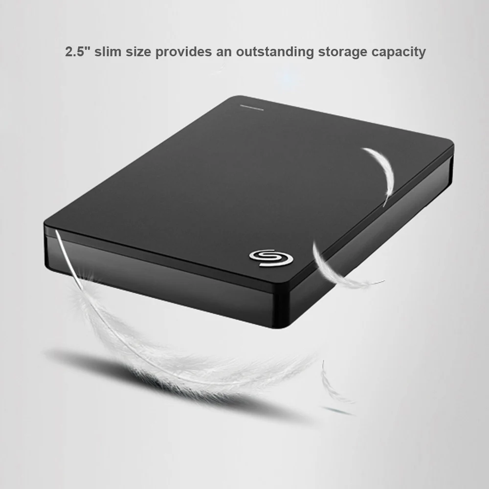 Seagate внешний HDD 1 ТБ 2 ТБ 4 ТБ резервного копирования плюс тонкий USB 3,0 2," Портативный внешний жесткий диск для настольного компьютера ноутбука STDR1000301