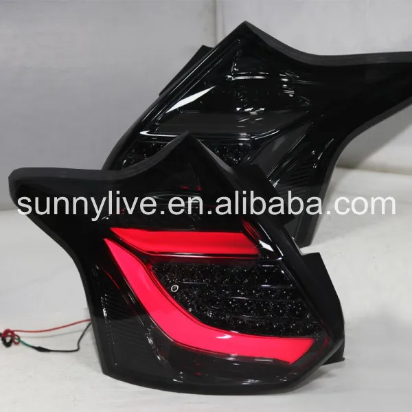 Для focus 3 led задний светильник для хэтчбека TW smoke Black|Фара авто в сборе| |