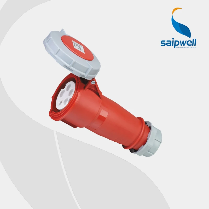 2015 Новый горячий водонепроницаемый IP67 cee 5 контактов промышленная розетка 400V 32A