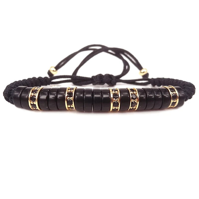 Модные мужские браслеты серебряного цвета микрозакрепка фианита фианиты бусины