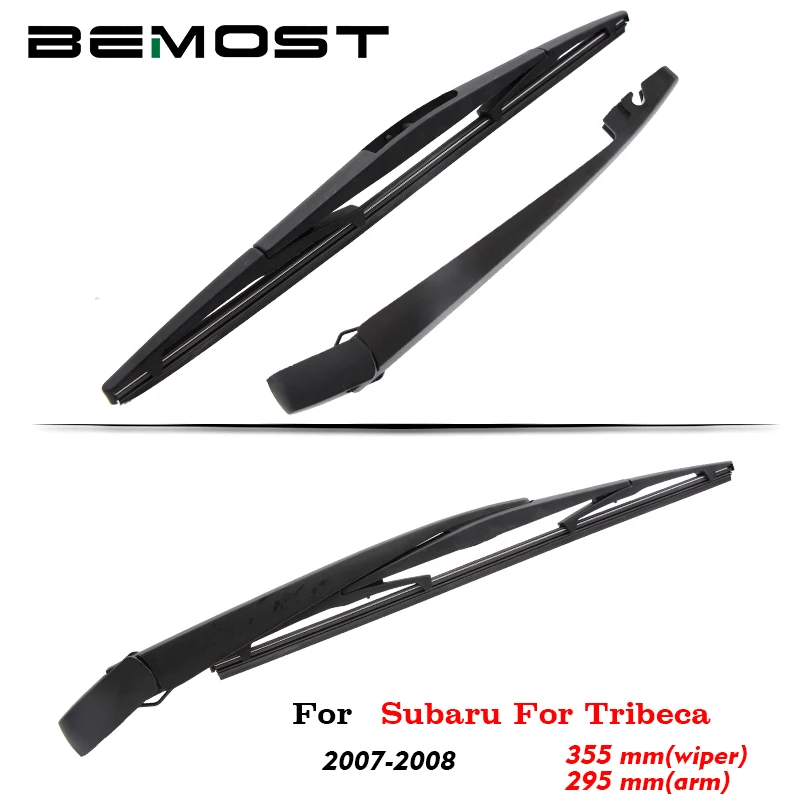 

BEMOST Auto Car Rear Windscreen Windshield Wiper Arm Blade Soft Natural Rubber For Subaru Tribeca 355MM Hatchback 2007 2008