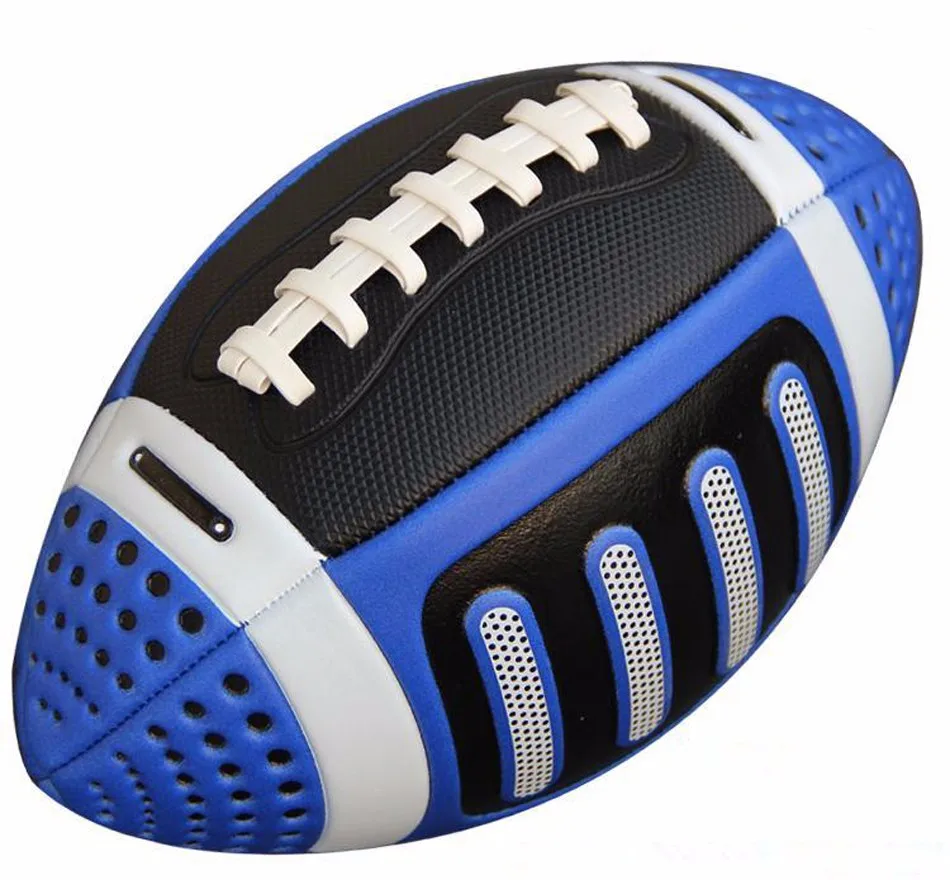 New Children Rubber Rugby Size 3 American Football Balls France Euro Training Ball England Rugby Beach Sports Entertainment