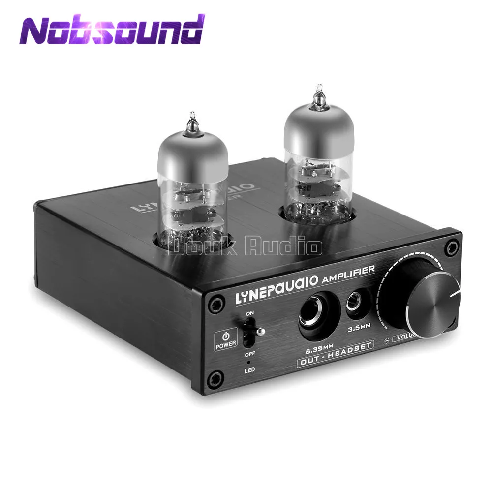 

Nobsound Mini Stereo Vacuum 6J9 Tube Amplifier Hi-Fi Preamp PC USB ASIO OTG Sound Card Tube Headphone Amp