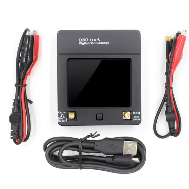 Dso112A Tft Мини цифровой осциллограф пресс-экран Портативный Usb интерфейс 2 МГц 5Msps |