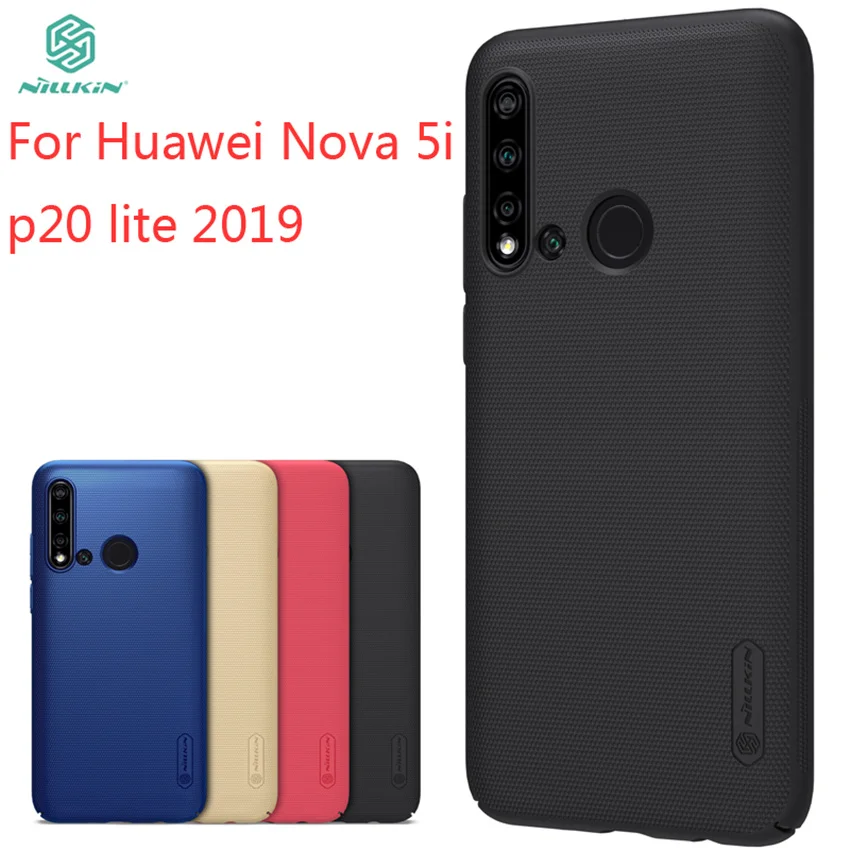 

Чехол для Huawei Nova 5i NILLKIN, высококачественные Чехлы для Huawei Nova 5i P20 Lite 2019, суперматовый экран