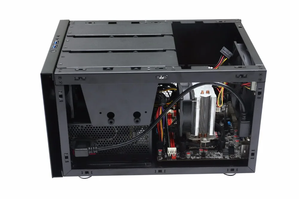 HCiPC 6Bay Mini ITX Tower чехол NAD HDD корпус 6bay NAS сервер чехол|tower case|mini itxmini itx tower |