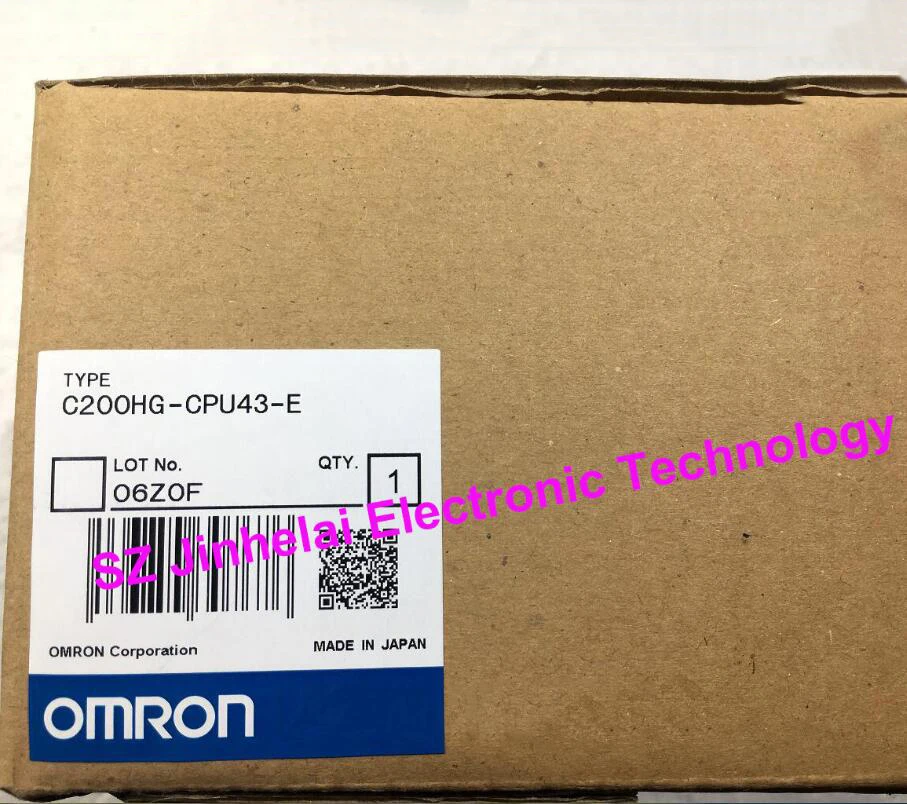 

Новый и оригинальный C200HG-CPU 43-E OMRON CPU UNIT