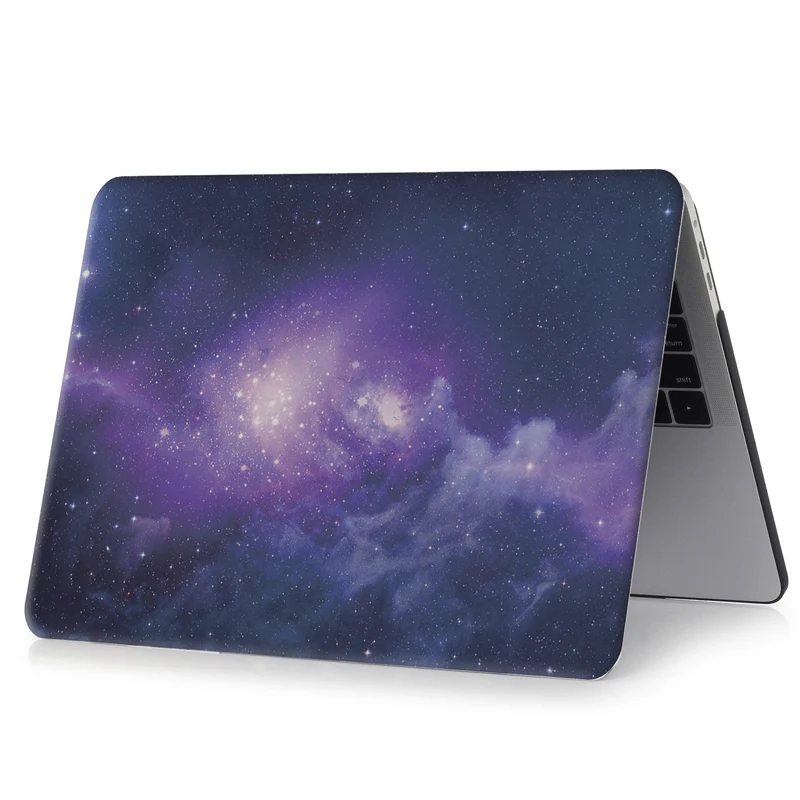 Starry Sky Scrub Frosted Notebook 13.3 15.4 Shell Cover For Apple MacBook Air Retina 11 12 New Pro 13 15 A1706 A1707 Laptop Case |