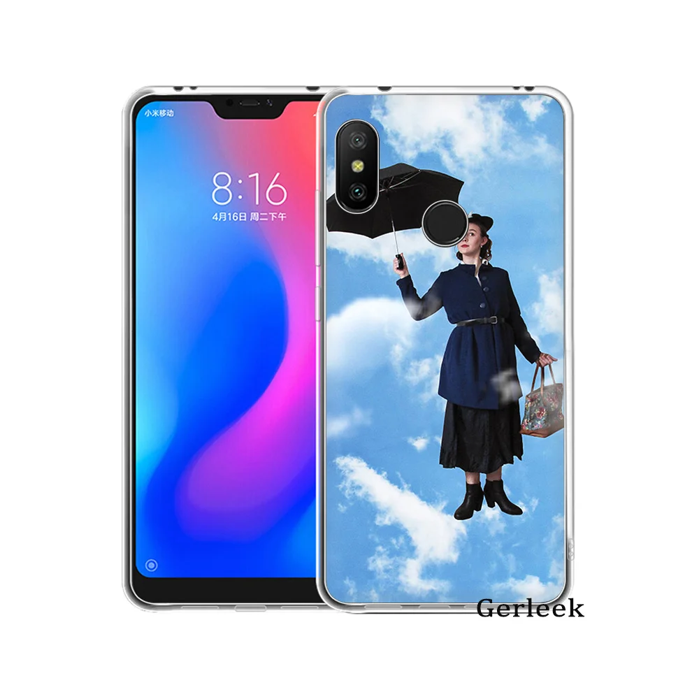 Мягкий чехол из ТПУ для мобильного телефона Mary Poppins Xiaomi xiaomi redmi note 4 4A 5A 5 Plus 6 67 GO S2 6A