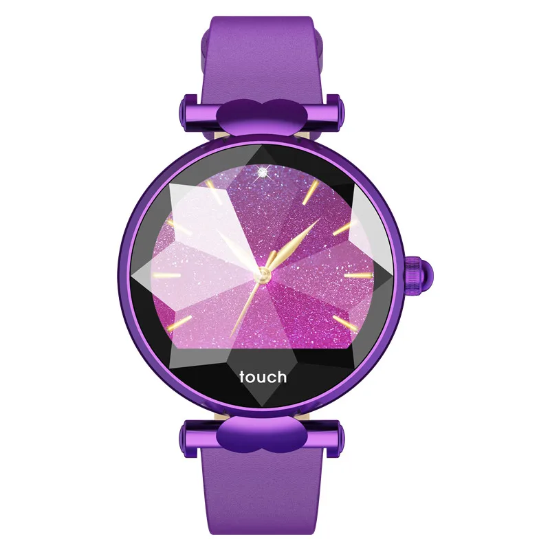 purple B80 умный Браслет femme спортивный браслет часы для женщин кровяное давление трекер сна шагомер часы для женщин PK S3 H1 h8 - Цвет: purple