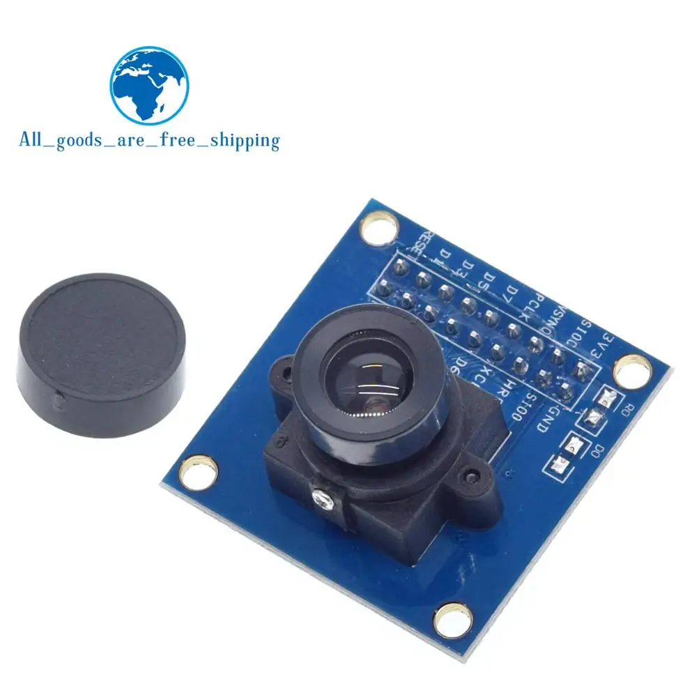 Модуль камеры TZT OV7670, модули OV7670, порты VGA CIF, автоматический дисплей контроля экспозиции, активный Размер 640X480 для Arduino