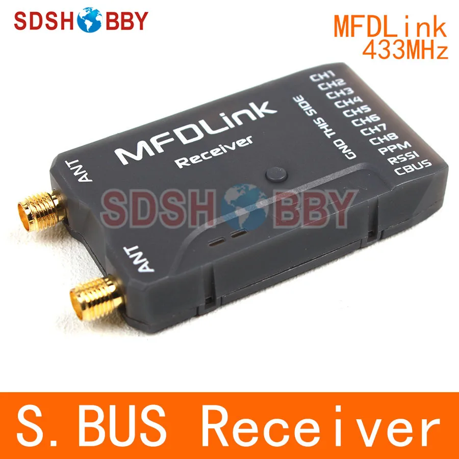 MyFlyDream RLink MFDLink 433 МГц S.BUS RSSI 8CH 50км пульт дистанционного управления с большим