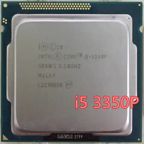 Процессор INTEL CORE i5-3350P i5 3350P I5-3350P 3,1 ГГц, разъем LGA 1155 pin