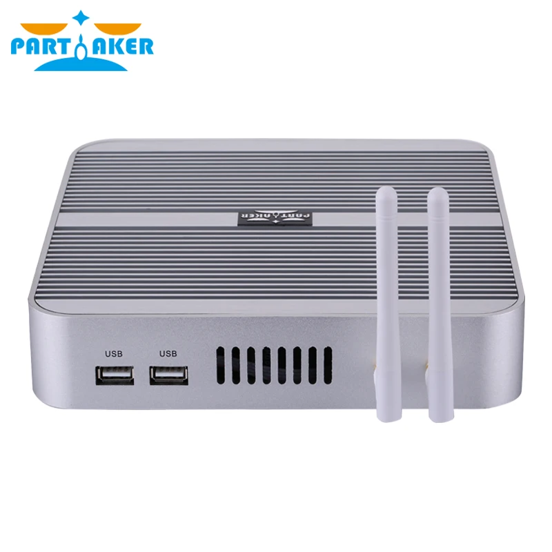 

Partaker B1 Fanless Mini PC i5 with Intel Core i5 5250U Win 10 Free 300M WiFi HD Graphics 6000
