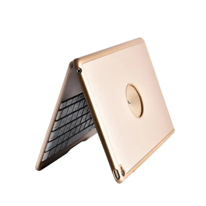 OMESHIN bluetooth-клавиатура с подсветкой, умный чехол-книжка, для iPad Pro 9,7 дюймов, мини Bluetooth клавиатура с сенсорной панелью 118A