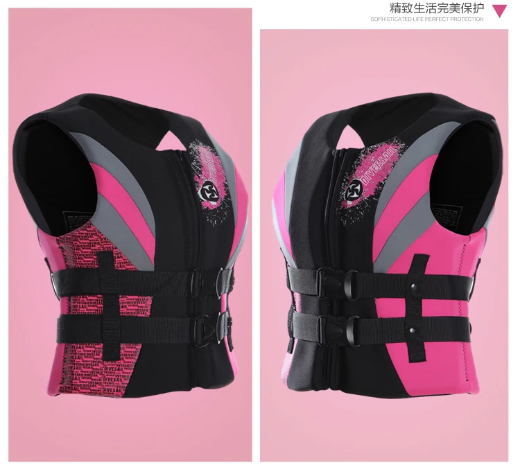 Спасательные куртки для взрослых 100% неопреновый спасательный жилет вес 50 80 кг