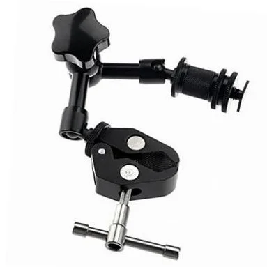 Magic Arm Bracket Inch Hot Shoe Connector Screw Clamp for DSLR Camera LCD Monitor LED Light accessories | Электроника
