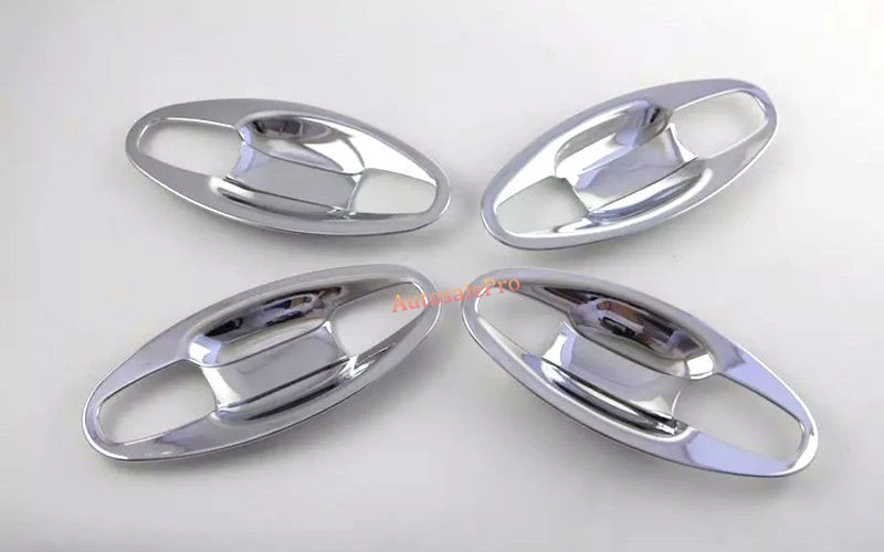 Хромированная боковая дверная ручка крышка чаши отделка 8 шт. для хэтчбека Subaru XV