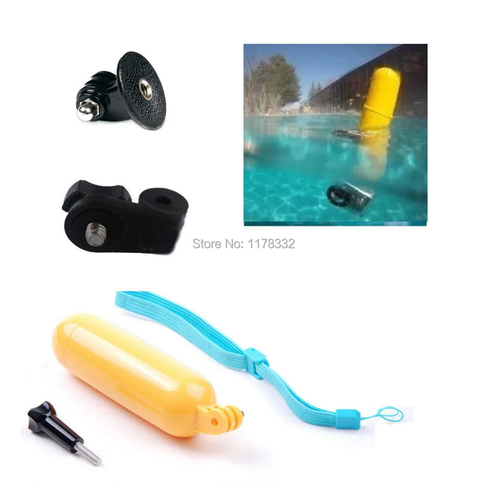 3в1 Спортивная камера Плавная плавающая рукоятка с ручкой крепление аксессуар