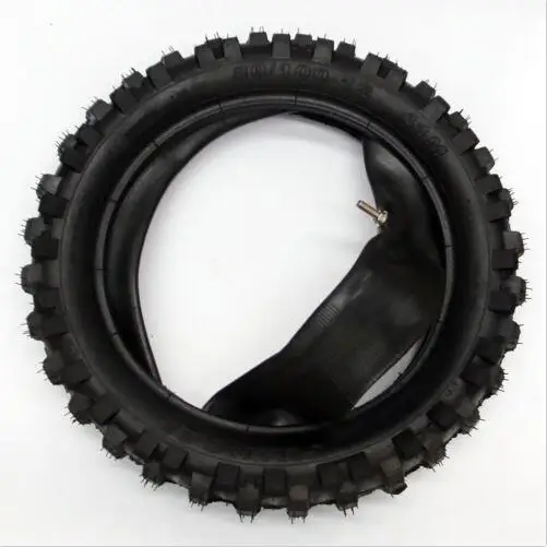 Задняя шина TDPRO 80/100 12 дюймов Knobby + внутренняя резиновая трубка в комплекте 3 00