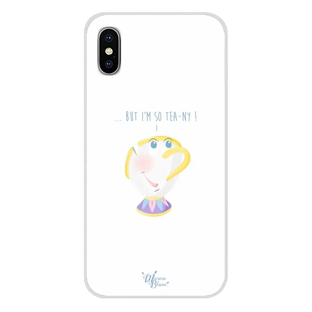 For Samsung Galaxy S4 S5 MINI S6 S7 edge S8 S9 S10 Plus Note 3 4 5 8 9 Accessories Phone Cases Covers Chip beauty and the beast | Мобильные