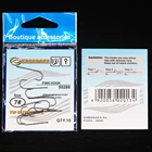 10 шт.упак. 3 #-12 # рыболовные крючки из высокоуглеродистой стали для ловли карпа с зазубриной и отверстием для фотографий