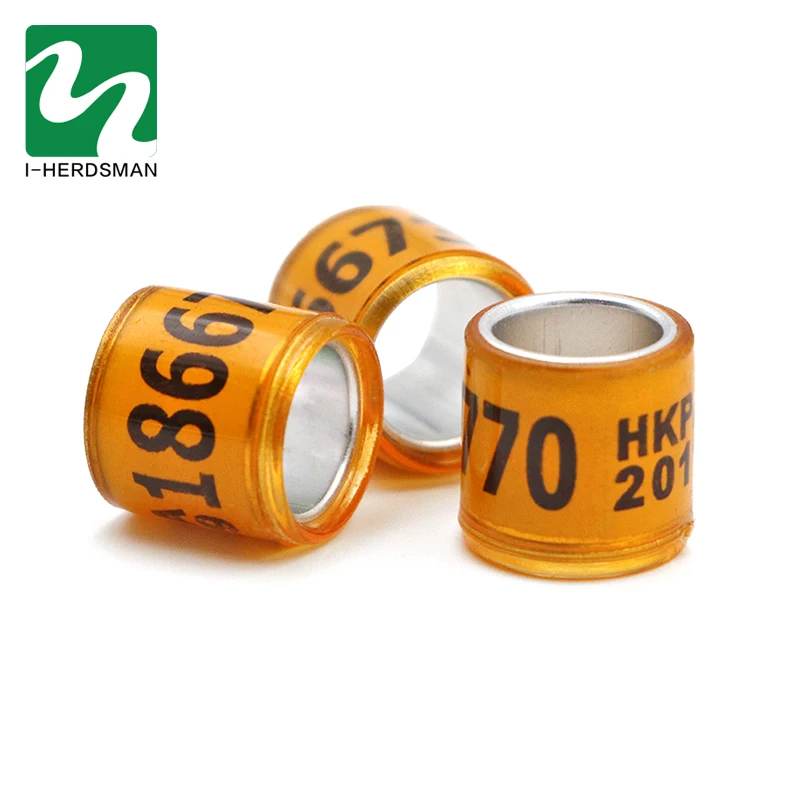 100 шт. многоцветное кольцо с птичьими голубями для гоночных голубей высокое