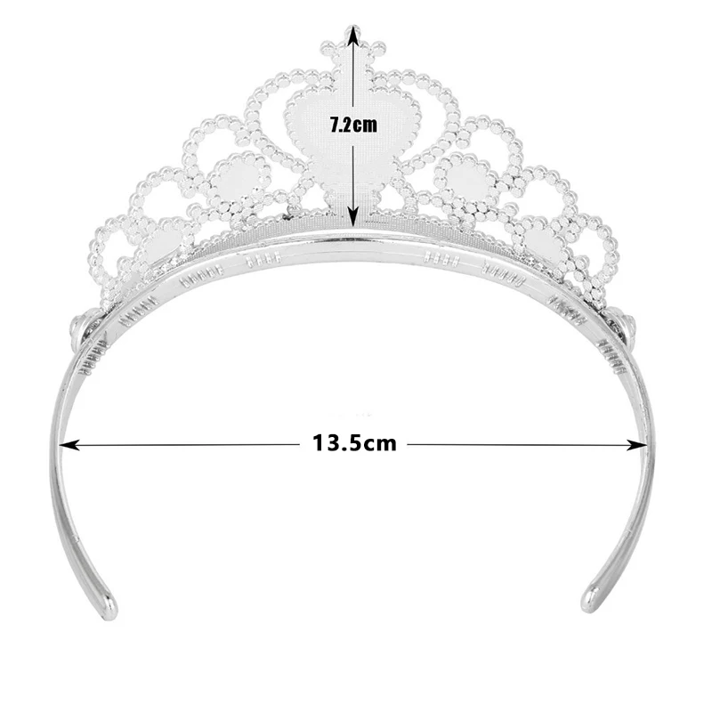 Диадема для девочек 2 шт./компл. диадема в форме сердца волшебные палочки вечерние