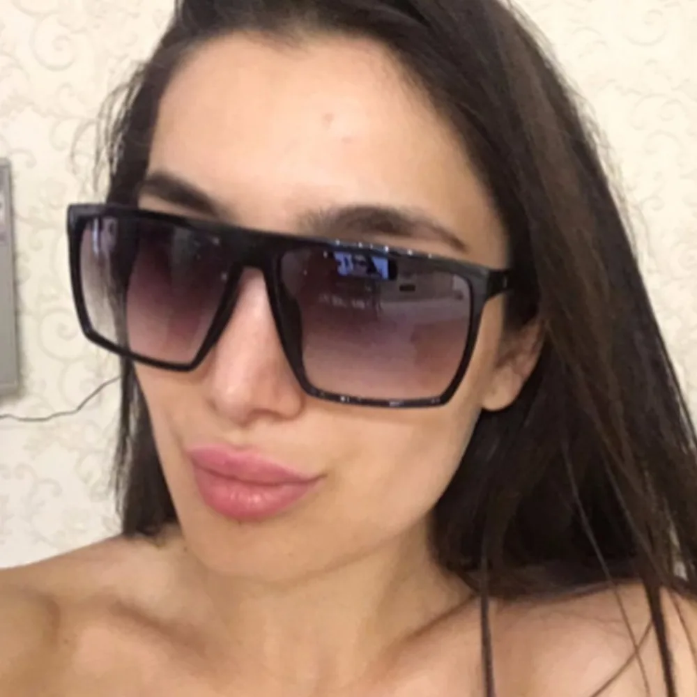 Модные фотохромные негабаритные солнцезащитные очки для мужчин брендовые