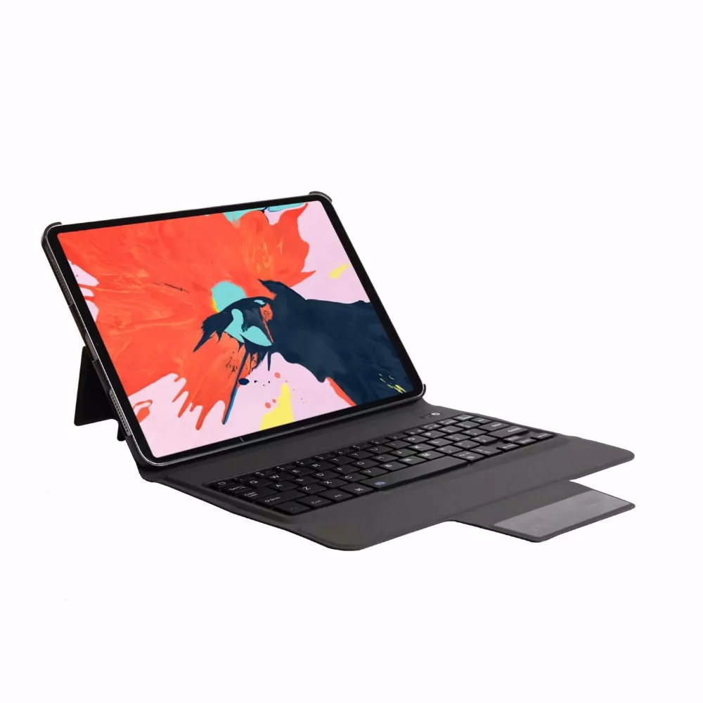 Ультра тонкий беспроводной Bluetooth клавиатура чехол для iPad Pro 12,9