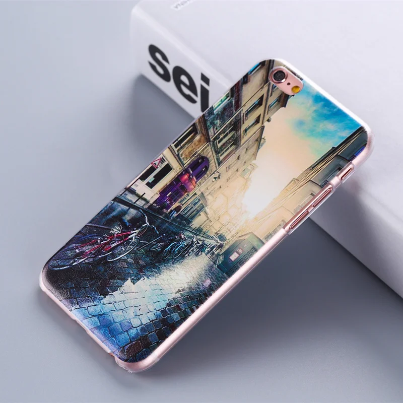 DS-LOVEHUI чехол для телефона с милым сердцем iphone 6 7 8 Модный задней панели Твердый s 5S SE