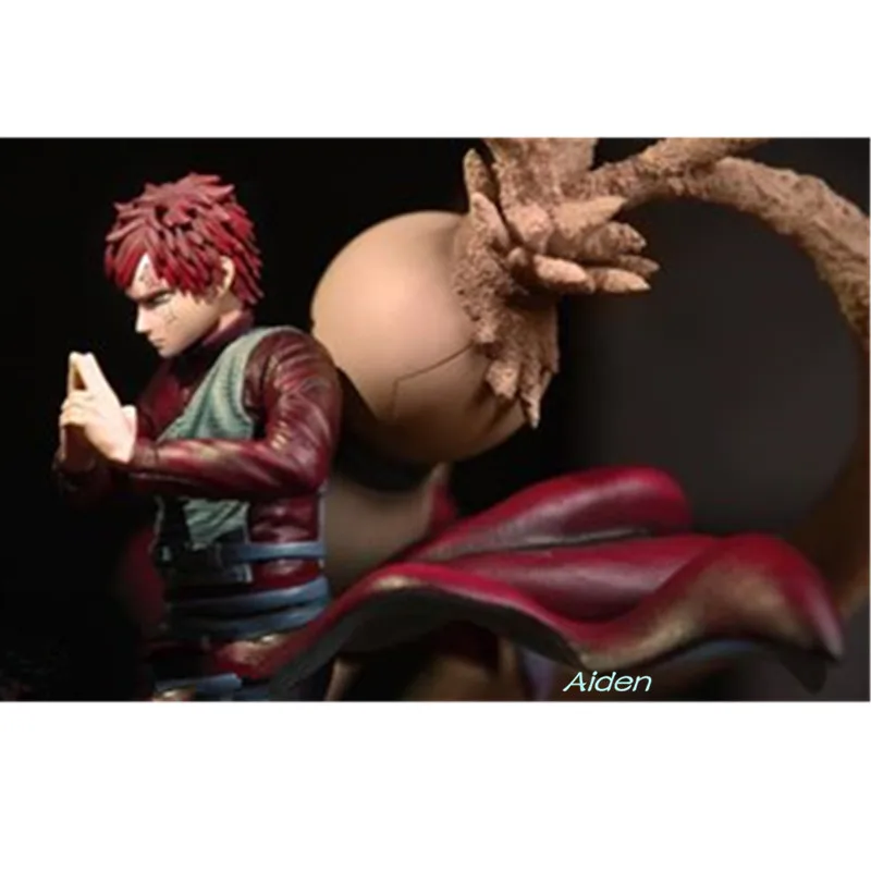 20 &quotСтатуя Наруто бюст Kazekage Gaara полная длина портрет повязка на голову Sabaku no GK